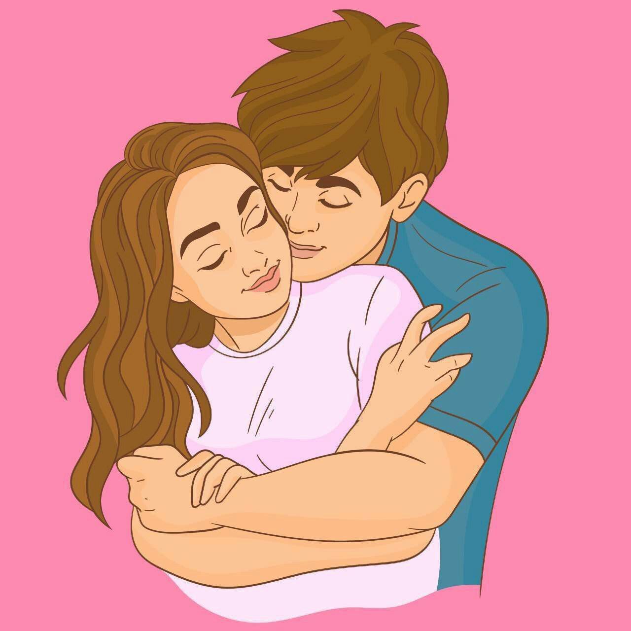 Flirty Texts That Never Fail To a man hugging a woman with his arms around her
